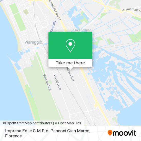 Impresa Edile G.M.P. di Panconi Gian Marco map