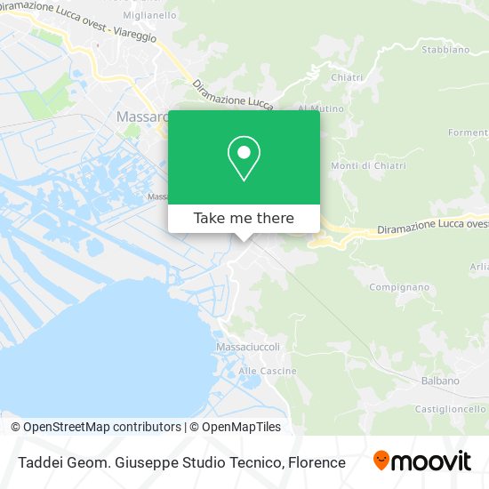 Taddei Geom. Giuseppe Studio Tecnico map