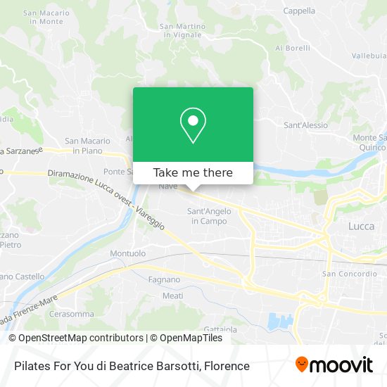 Pilates For You di Beatrice Barsotti map