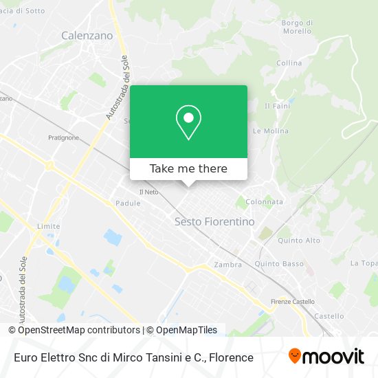 Euro Elettro Snc di Mirco Tansini e C. map