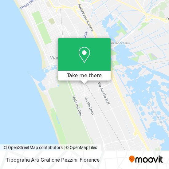 Tipografia Arti Grafiche Pezzini map