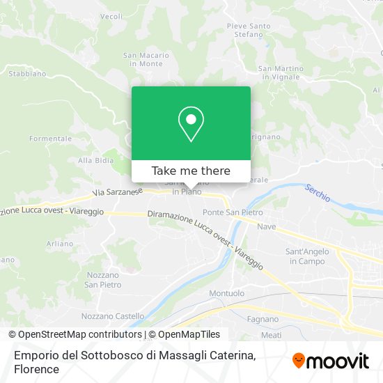 Emporio del Sottobosco di Massagli Caterina map