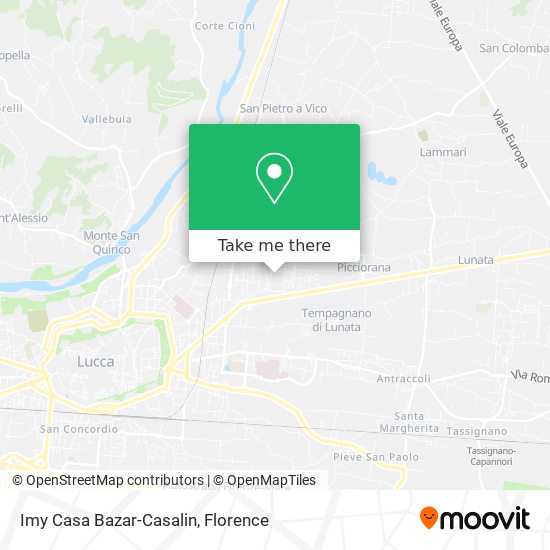 Imy Casa Bazar-Casalin map