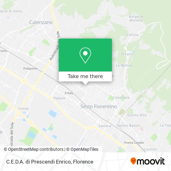 C.E.D.A. di Prescendi Enrico map
