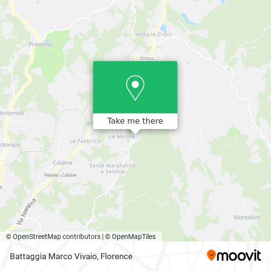 Battaggia Marco Vivaio map