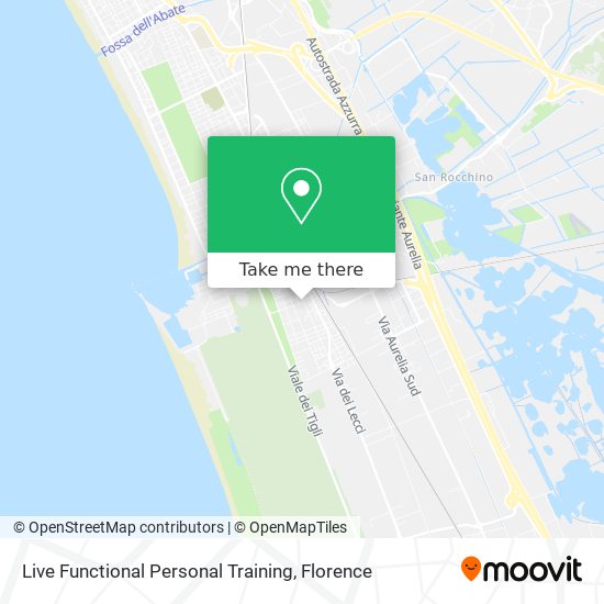 Live Functional Personal Training map