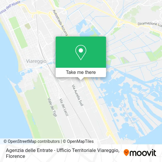 Agenzia delle Entrate - Ufficio Territoriale Viareggio map