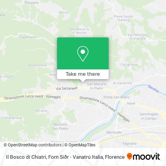 Il Bosco di Chiatri, Forn Siðr - Vanatrú Italia map