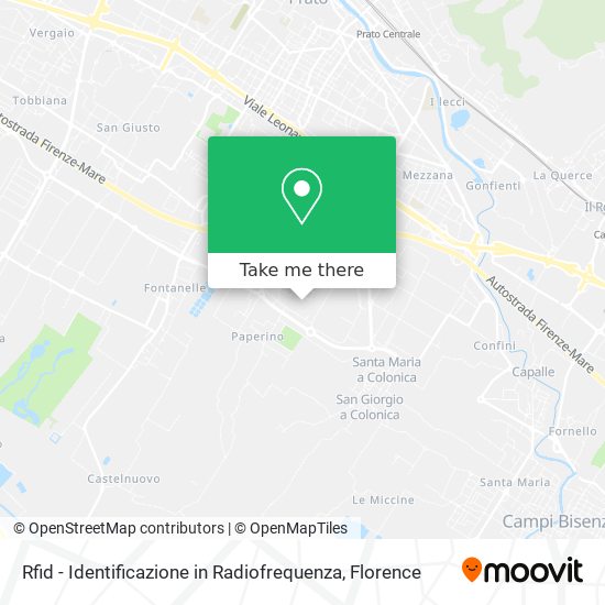 Rfid - Identificazione in Radiofrequenza map