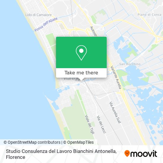 Studio Consulenza del Lavoro Bianchini Antonella map