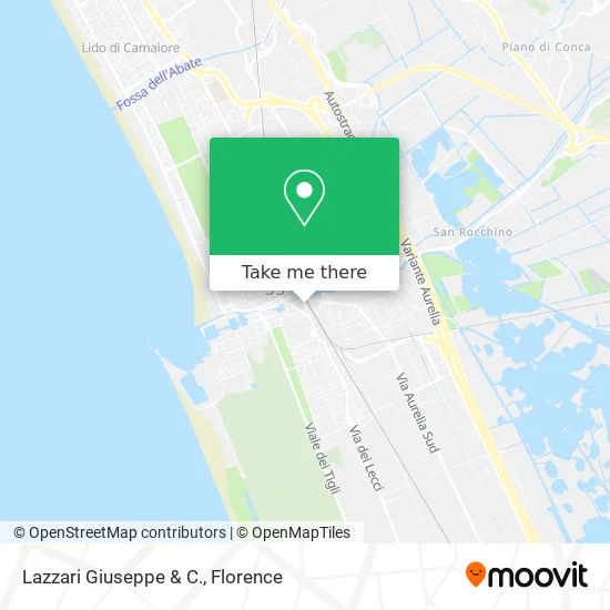 Lazzari Giuseppe & C. map