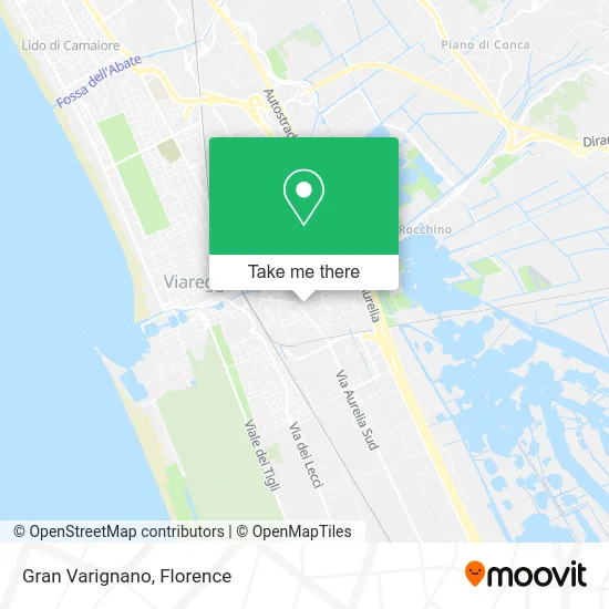 Gran Varignano map