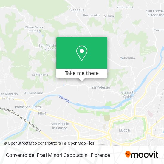 Convento dei Frati Minori Cappuccini map