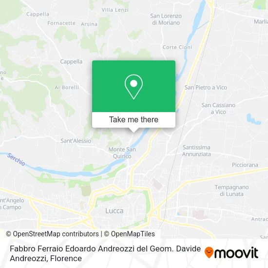Fabbro Ferraio Edoardo Andreozzi del Geom. Davide Andreozzi map