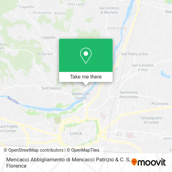 Mencacci Clothing by Mencacci Patrizio & Co. map