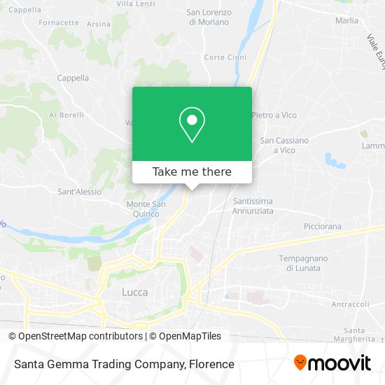 Santa Gemma Trading Company map