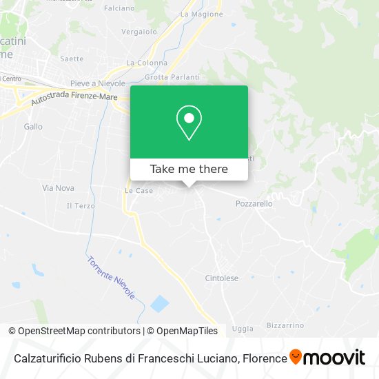 Calzaturificio Rubens di Franceschi Luciano map
