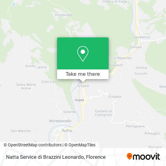 Natta Service di Brazzini Leonardo map