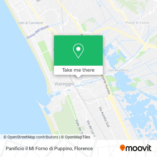 Panificio il Mì Forno di Puppino map