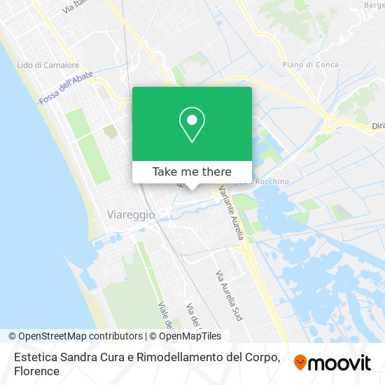 Estetica Sandra Cura e Rimodellamento del Corpo map
