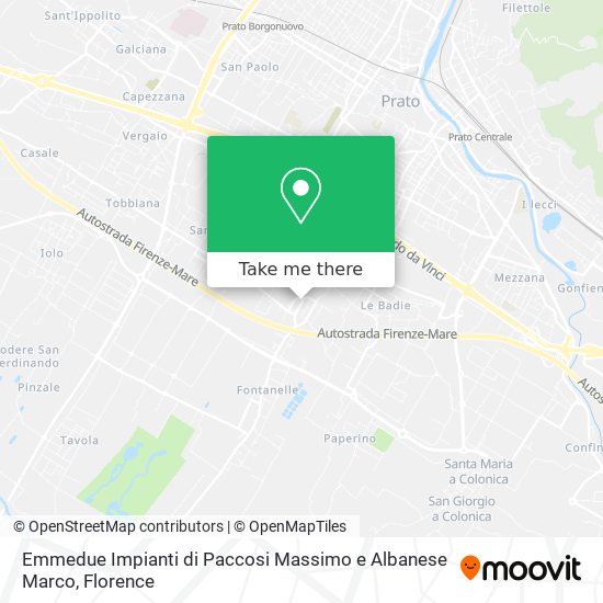 Emmedue Impianti di Paccosi Massimo e Albanese Marco map