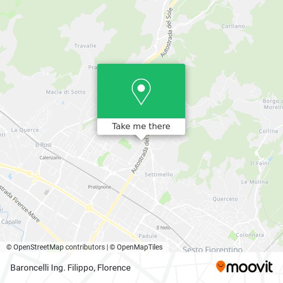 Baroncelli Ing. Filippo map