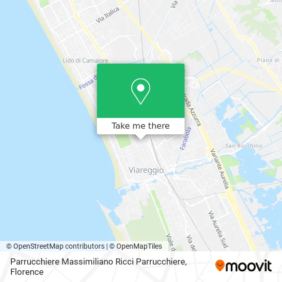 Parrucchiere Massimiliano Ricci Parrucchiere map