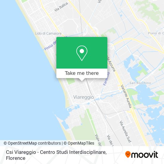 Csi Viareggio - Centro Studi Interdisciplinare map