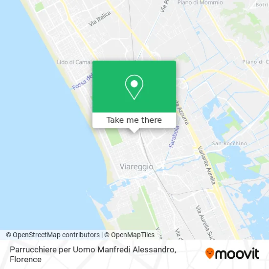 Parrucchiere per Uomo Manfredi Alessandro map