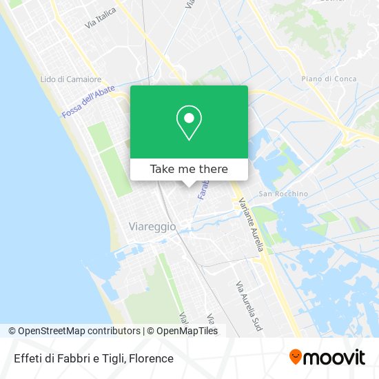 Effeti di Fabbri e Tigli map