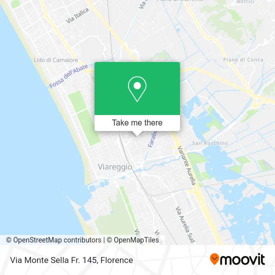 Via Monte Sella Fr. 145 map