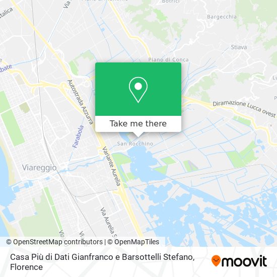 Casa Più di Dati Gianfranco e Barsottelli Stefano map