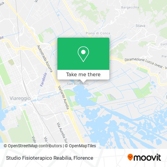 Studio Fisioterapico Reabilia map