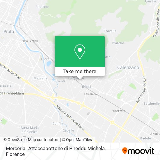 Merceria l'Attaccabottone di Pireddu Michela map