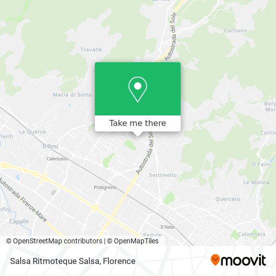 Salsa Ritmoteque Salsa map