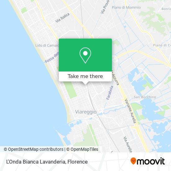 L'Onda Bianca Lavanderia map