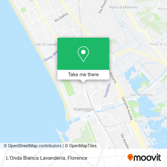 L'Onda Bianca Lavanderia map