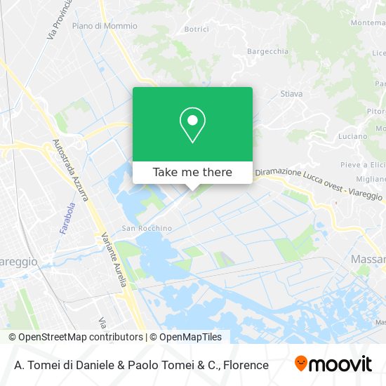 A. Tomei di Daniele & Paolo Tomei & C. map