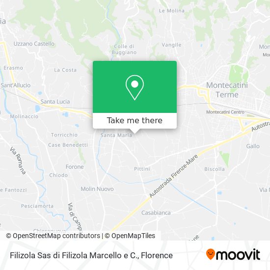 Filizola Sas di Filizola Marcello e C. map