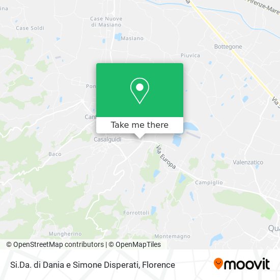 Si.Da. di Dania e Simone Disperati map