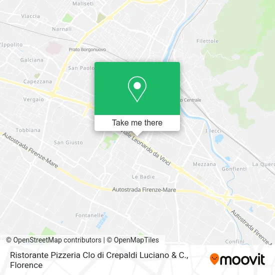 Ristorante Pizzeria Clo di Crepaldi Luciano & C. map