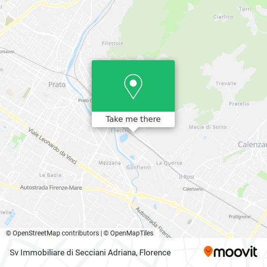 Sv Immobiliare di Secciani Adriana map