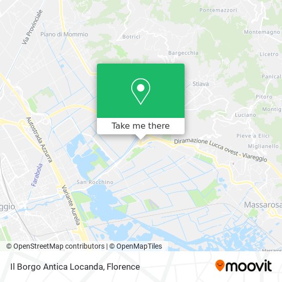 Il Borgo Antica Locanda map