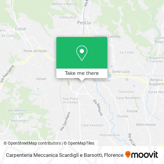 Carpenteria Meccanica Scardigli e Barsotti map