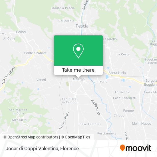 Jocar di Coppi Valentina map