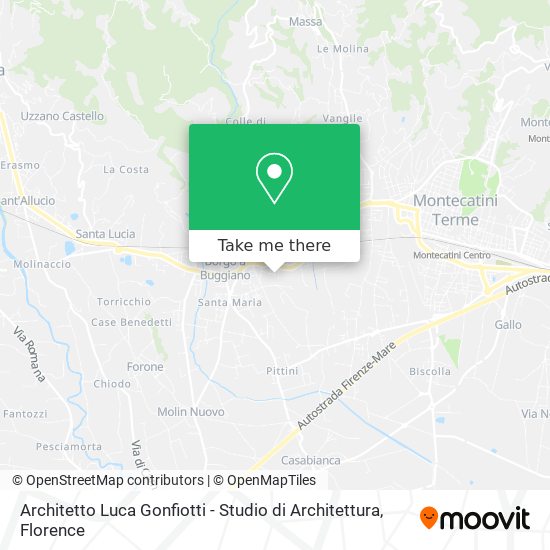 Architetto Luca Gonfiotti - Studio di Architettura map