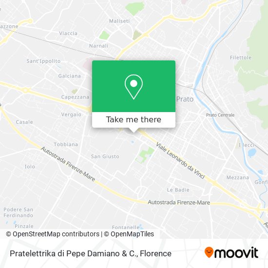 Pratelettrika di Pepe Damiano & C. map