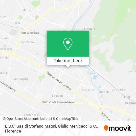 E.D.C. Sas di Stefano Magni, Giulio Menicacci & C. map