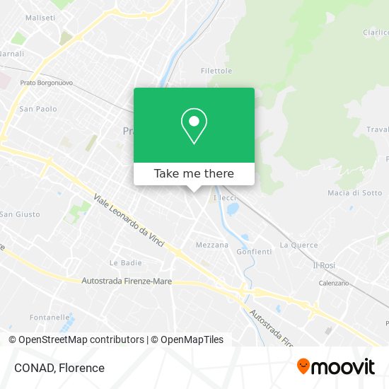 CONAD map