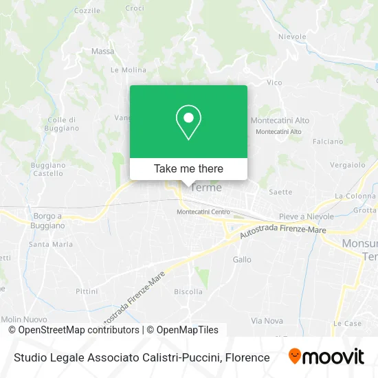 Studio Legale Associato Calistri-Puccini map